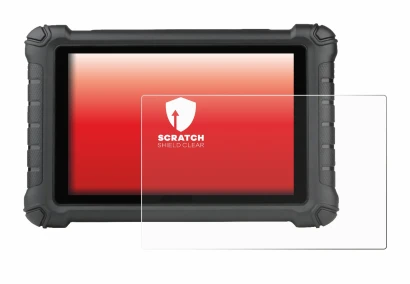 Image of the device Autel MX900c with a wide variety of screen protectors.