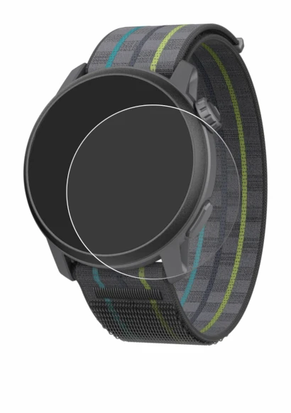 Image of the device Coros Pace 3 with a wide variety of screen protectors.