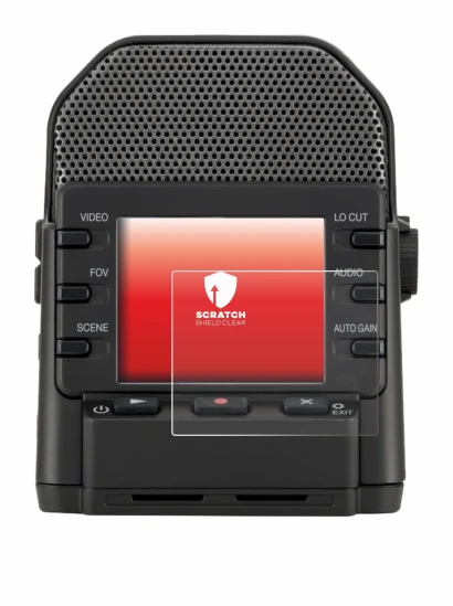 Image of the device Zoom Q2n-4K with a wide variety of screen protectors.