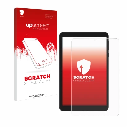 Front side of a product packaging with the brand logo upscreen. Next to it is the device Doogee T20 Mini shown with the corres