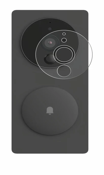 Image of the device Aqara SVD-KIT1 (Smart video doorbell G4) with a wide variety of screen protectors.