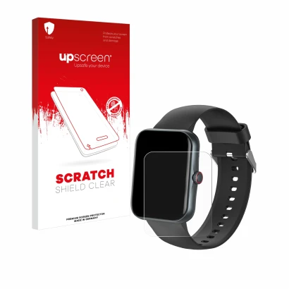 Front side of a product packaging with the brand logo upscreen. Next to it is the device Pthtechus S80K shown with the corresp
