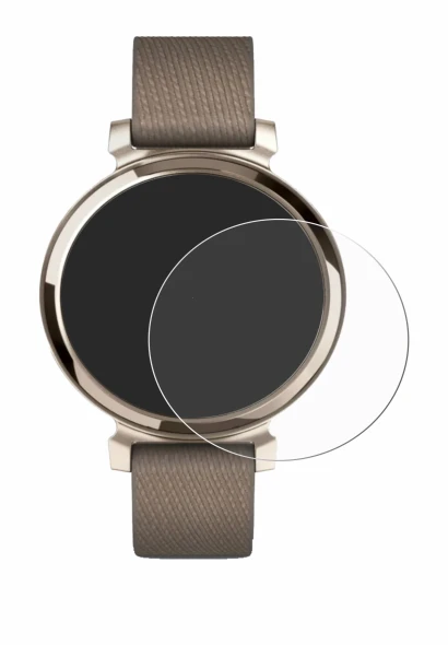 Image of the device Garmin Lily 2 with a wide variety of screen protectors.