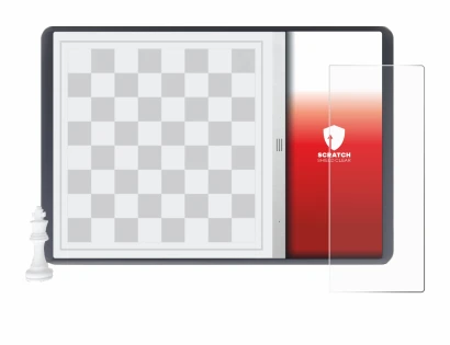 Image of the device Chessnut Evo with a wide variety of screen protectors.