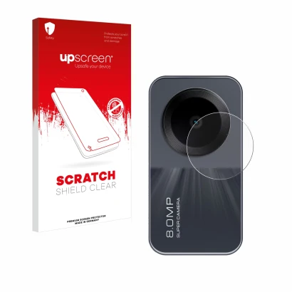 Front side of a product packaging with the brand logo upscreen. Next to it is the device Xiaomi Redmi Pad SE (ONLY Camera) sho