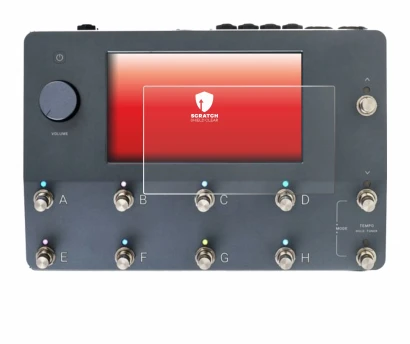 Image of the device Neural DSP Quad Cortex with a wide variety of screen protectors.