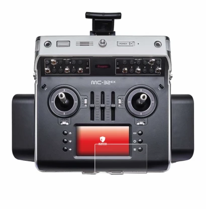 Image of the device Graupner MC-32ex with a wide variety of screen protectors.