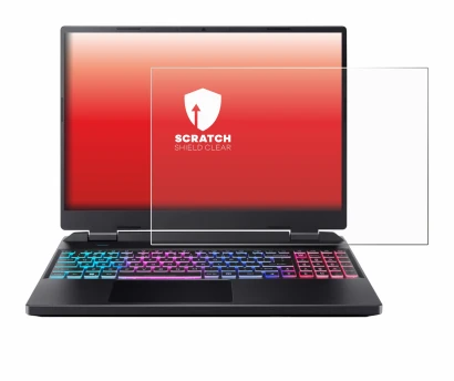 Image of the device Acer Predator Helios Neo 16 with a wide variety of screen protectors.