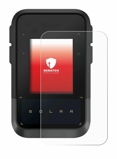 Image of the device Garmin eTrex Solar with a wide variety of screen protectors.