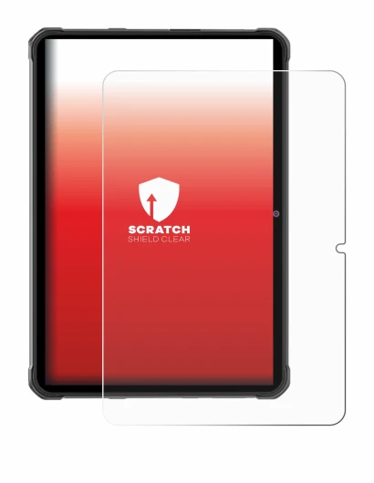 Image of the device Hotwav R7 with a wide variety of screen protectors.