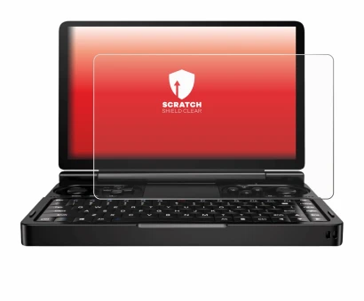 Image of the device GPD Win Mini (2024) with a wide variety of screen protectors.