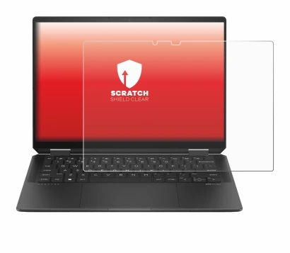 Image of the device HP Spectre x360 (14-e) 2024 with a wide variety of screen protectors.