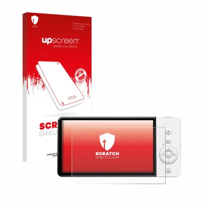 Front side of a product packaging with the brand logo upscreen. Next to it is the device GHB ABM720 shown with the correspondi
