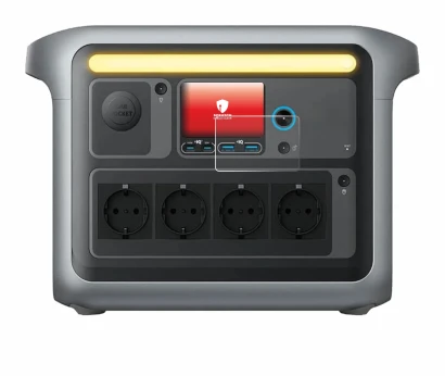 Image of the device Anker SOLIX C1000X with a wide variety of screen protectors.