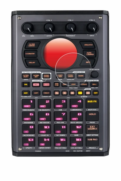 Image of the device Roland SP-404MKII with a wide variety of screen protectors.