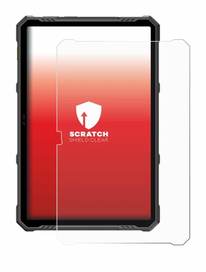 Image of the device Ulefone Armor Pad 3 Pro with a wide variety of screen protectors.