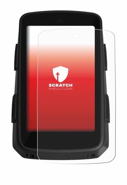 Image of the device Hammerhead Karoo 3 with a wide variety of screen protectors.