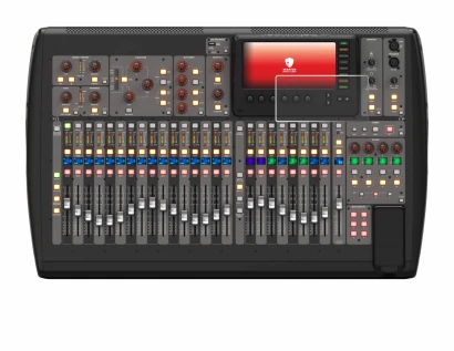 Image of the device Behringer X32 with a wide variety of screen protectors.