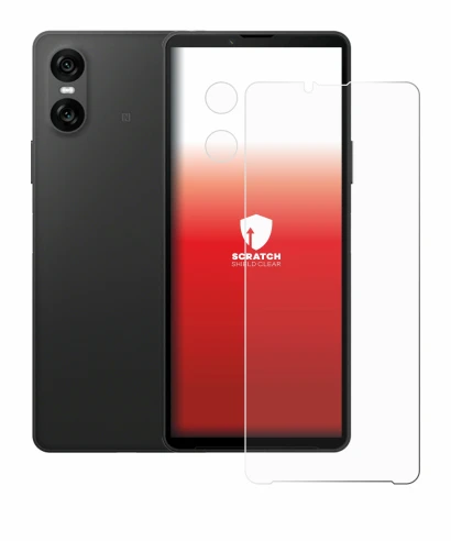 Image of the device Sony Xperia 10 VI (Front+Camera) with a wide variety of screen protectors.