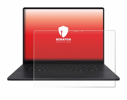 Image of the device ASUS ProArt P16 with a wide variety of screen protectors.