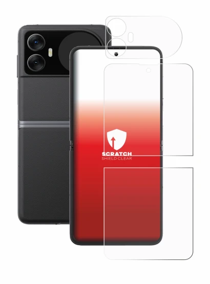 Image of the device Blackview Hero 10 (Front+Back) with a wide variety of screen protectors.