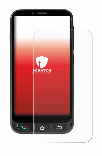 Image of the device SPC Zeus 4G Pro with a wide variety of screen protectors.