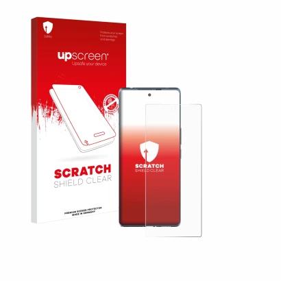 Front side of a product packaging with the brand logo upscreen. Next to it is the device HTC U24 Pro shown with the correspond