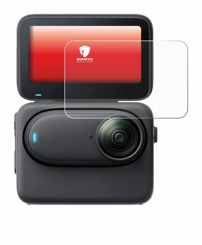 Image of the device Insta360 Go 3S with a wide variety of screen protectors.