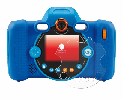 Image of the device Vtech Kidizoom Duo FX with a wide variety of screen protectors.
