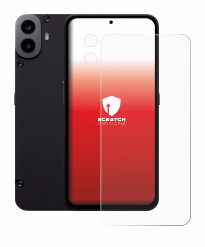 Image of the device Nothing CMF Phone 1 (Front+Camera) with a wide variety of screen protectors.