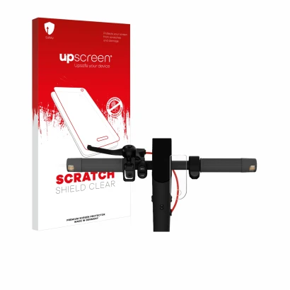 Front side of a product packaging with the brand logo upscreen. Next to it is the device Xiaomi Mi 4 Lite E-Scooter (2nd Gen.)