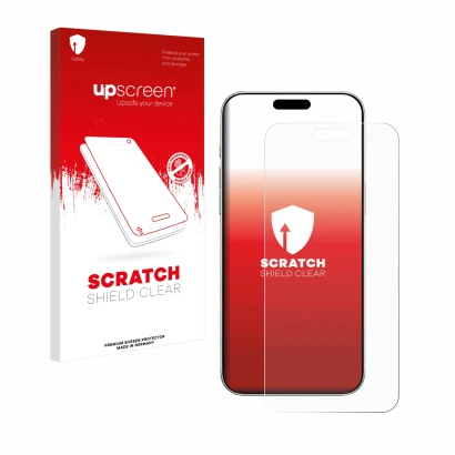 Front side of a product packaging with the brand logo upscreen. Next to it is the device Apple iPhone 16 Plus shown with the c