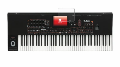 Image of the device KORG Pa4x with a wide variety of screen protectors.