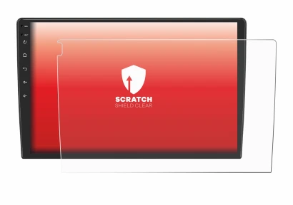 Image of the device Eonon ua12s plus-6g with a wide variety of screen protectors.