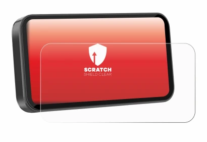 Image of the device Carpuride W603D 6.3" with a wide variety of screen protectors.