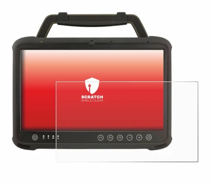 Image of the device Winmate M133WK with a wide variety of screen protectors.