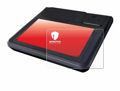 Image of the device Techfive ECR 100 with a wide variety of screen protectors.