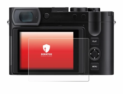 Image of the device Leica Q3 43 with a wide variety of screen protectors.