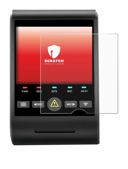 Image of the device VIOFO A229 PRO with a wide variety of screen protectors.