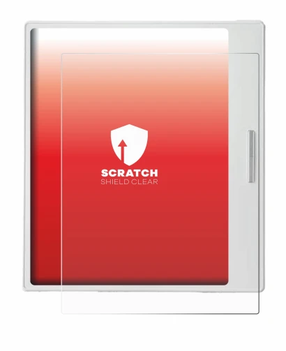 Image of the device Boox Go Color 7 White Edition with a wide variety of screen protectors.