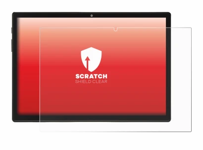 Image of the device Acepad A150 with a wide variety of screen protectors.