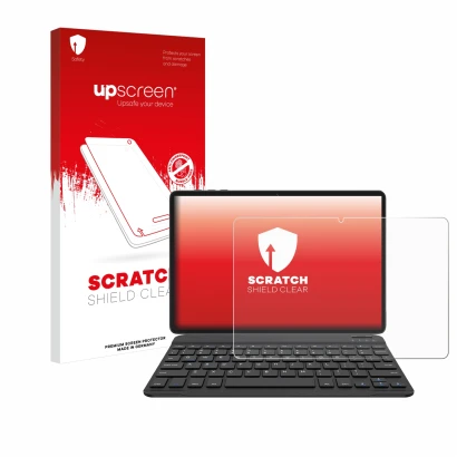 Front side of a product packaging with the brand logo upscreen. Next to it is the device BESTTAB A20 shown with the correspond