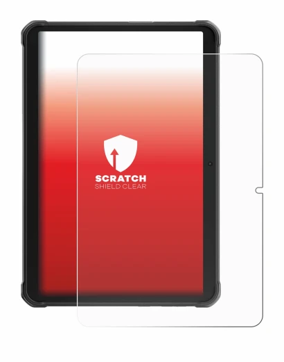 Image of the device Hotwav R8 with a wide variety of screen protectors.