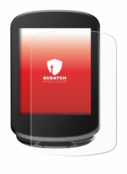 Image of the device Magene C506 with a wide variety of screen protectors.