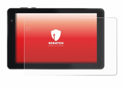 Image of the device Lisciani Mio Tab 7 with a wide variety of screen protectors.