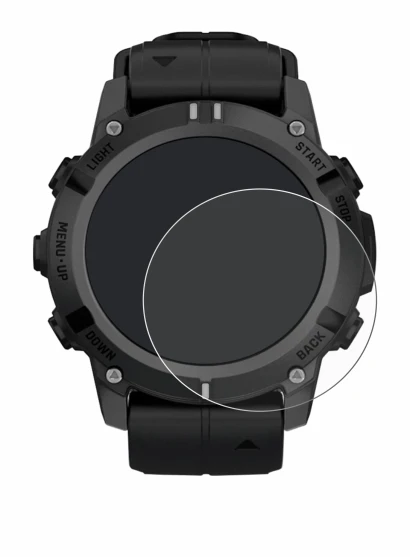 Image of the device Garmin Descent G2 with a wide variety of screen protectors.