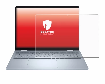 Image of the device Dell 16 Plus-2-in-1 with a wide variety of screen protectors.