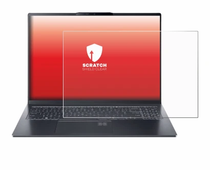 Image of the device Acer Swift Go 16 AI with a wide variety of screen protectors.