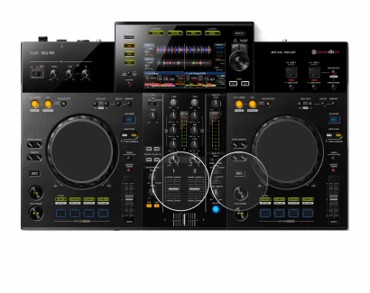 Image of the device Pioneer XDJ -RR (Jog) with a wide variety of screen protectors.