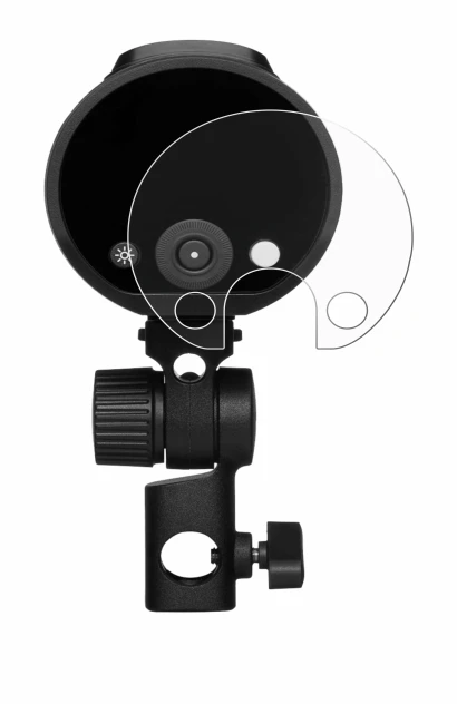 Image of the device Profoto A2 with a wide variety of screen protectors.